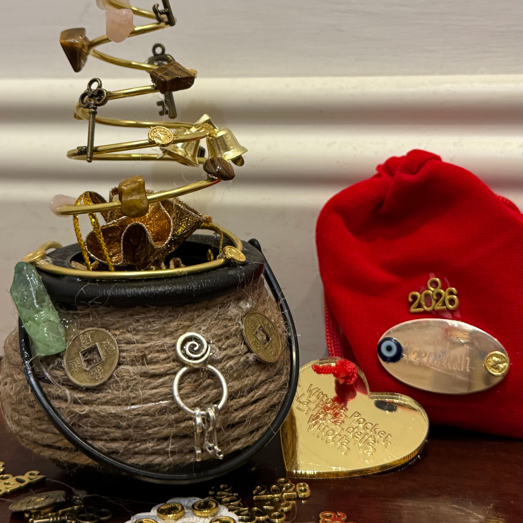 Kit Esoterico per tutto l'anno - Desideri, Protezione e Albero 2026