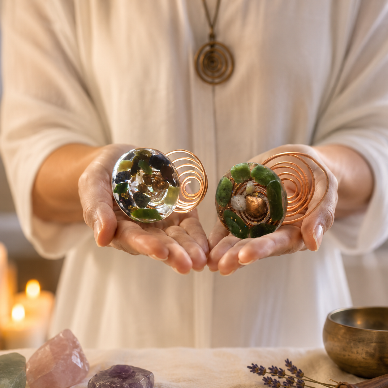 Sprirali Orgonite