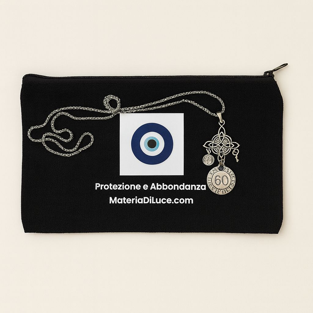 Ciondolo di Numerologia Caldea – Un talismano creato per richiamare potere, felicità e abbondanza nel tuo campo energetico.